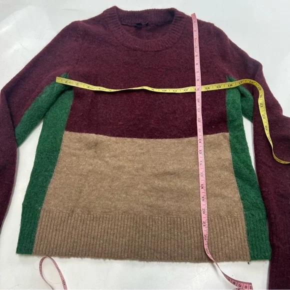 COS women’s alpaca-blend multicolor sweater S L37-27 - Picture 4 of 6